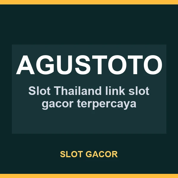 referensi tampilan situs AGUSTOTO bagi pencari slot gacor di NAGAHOKI88